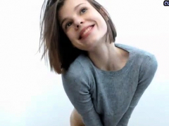 Amateur, Anal, Cul, Brunette brune, Doigter, Adolescente, Jouets, Webcam