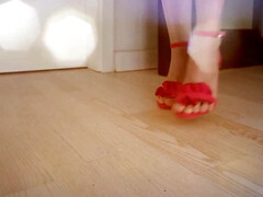 Chica, Corridas, Pies, Fetiche de pies, Masturbacion con pies, Sexo duro, Tacones, Casero