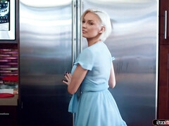 Wife surprises husband with a threesome