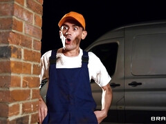 Anaal, Grote lul, Grote mammen, Rondborstig, Auto, Geschoren, Tieten likken, Nat