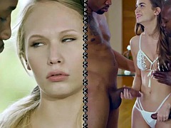 Enthousiasteling, Grote lul, Grote mammen, Zwart, Zwart, Hardcore, Interraciaal, Openbaar