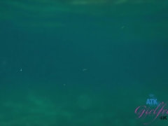 素人, ビキニ, 指いじり, 食べ物, 彼女, ヌード, アウトドア, 濡れ