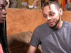 黒人, フェラチオ, ボンデージ, チン, ダブル開発, 小柄, お仕置き, ラフ