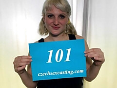 Sarah Star shows her bush as she gets fucked deeply