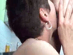 素人, エロ熟女, フランス人, なめる, 熟年, 淫乱熟女, 母, コキ