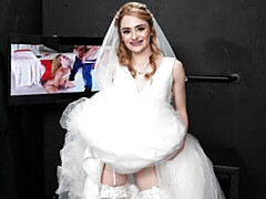 デカ尻, フェラチオ, バック, のぞき穴, 異人種間, 赤毛, ティーン, オッパイの