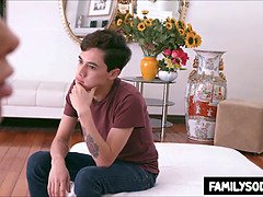 Mom caught Son getting BJ by GF