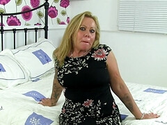 Rubia, Madura, Abuelita, Lencería, Maduro, Madres para coger, Mamá, Solo