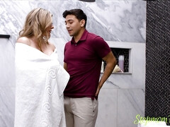 Blonde, Sucer une bite, Plantureuse, Maman, Réalité, Rasée, Tabou, Nénés