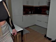 Leie, Tussi, Grosse titten, Blondine, Masturbation, Milf, Schlampe, Titten