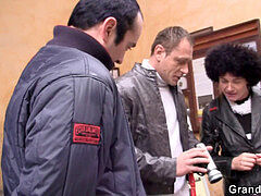 Lingerie, Reif, Milf, Flotter dreier