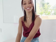 Braunhaarige, Schwarz, Hd, Interrassisch, Lesbisch, Flotter dreier