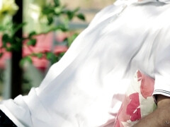 フェラチオ, 茶髪の, エロ熟女, フェムドム, フェティッシュ, レザー, 自然山雀, 現実