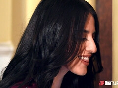 Brunette brune, Hard, Cuisine, Lingerie, Chatte