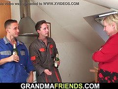 デカ尻, デカパイ, 祖父, 熟年, 母, 自然山雀, 現実, 三人