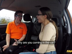 Chica, Coche, Polla, Europeo, Sexo duro, Hd, Realidad, Estudiante