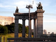 Belleza, Culo grande, Mamada, Clásico, Orgasmo, Al aire libre, Público, Tetas