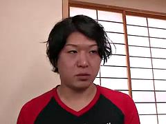 Aziatisch, Grote mammen, Sperma, Japaans, Koreaans, Masseren, Moeder die ik wil neuken, Tieten likken