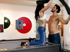 Mamada, Morena, Estilo perrito, Atragantadas, Lamidas, Perforación, Coño, Tetas