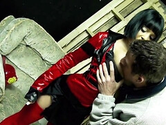 Bondage discipline sadomasochisme, Grote mammen, Pijpbeurt, Bruinharig, Rondborstig, Moeder die ik wil neuken, Slaaf, Kousen