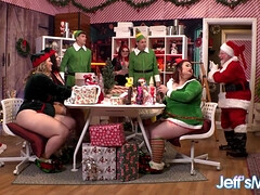 Leie, Grosser arsch, Grosse titten, Blondine, Blasen, Fett, Orgie, Muschi