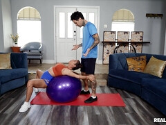 Leie, Grosse titten, Schwarz, Schwanz, Würgen, Lecken, Milf, Muschi