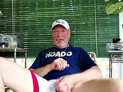 Tir de sperme, Homosexuelle, Masturbation, De plein air, Réalité, Fumer, Solo, Webcam