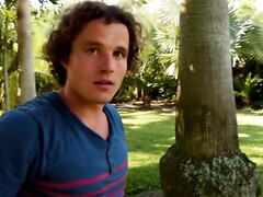 after fitness fuck Busty girlfriend in the yard