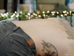 美女, 浮気者, 旦那, 裸, オーガズム, オマンコ, オッパイの, 妻