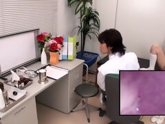 Asiatisch, Dildo, Japanische massage, Masturbation, Büro, Spielzeuge