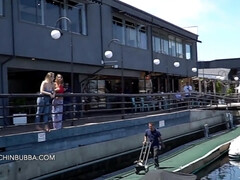 デカ尻, 露出狂, 公共, オマンコ, ガリガリ, 一人, ティーン, オッパイの