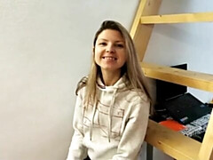 18 jahre, Arsch, Grosser schwanz, Blasen, Hundestellung, Natürlichen titten, Dürr, Titten