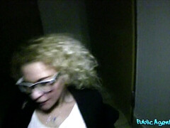 Blondine, Blasen, Tschechisch, Selbstgemacht, Geld, Im freien, Pov, Realität