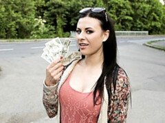 Любители, Большой член, Минет, Деньги, На природе, Киски, Тощие, Сиськи