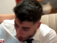 Classy Blonde MILF Gets Her Mature Pussy Fucked at the Luxury Airport Lounge