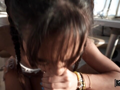 Grote lul, Pijpbeurt, Interraciaal