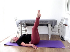 叔母, デカパイ, ブロンド, イギリス人, Hd, オナニー, 熟年, 淫乱熟女