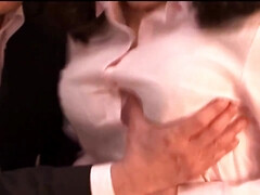 ぽっちゃり, デカ尻, デカパイ, イく瞬間, 旦那, 自然山雀, オフィス, オージー