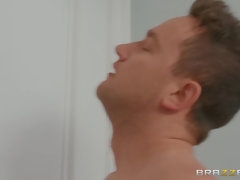 Blasen, Paar, Schwarz, Brille, Absätze, Natürlichen titten, Strumpfhose, Pov