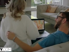 Анальный секс, Жопа, Из жопы в рот, Блондинки, Минет, Семяизвержение, Член, Сперма на лице