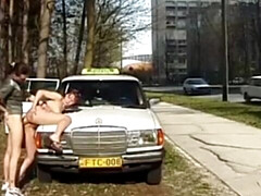 素人, お尻, アウトドア, 公共, 現実, 赤毛, ラフ, ヴィンテージ