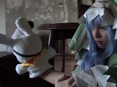 Aziatisch, Pijpbeurt, Vingeren, Handbeurt, Japaans, Tiener, Tieten likken