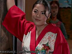 Nuru massage: Blowjob, Xhamster  Asian Porn