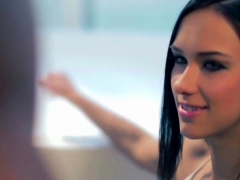 Минет, Брюнетки, Одетые девушки голые парни, Семяизвержение, Ласковые ручки, Хд