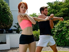 Leie, Hundestellung, Hardcore, Natürlichen titten, Rasiert, Dürr, Jungendliche (18+), Titten