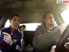 Pijpbeurt, Sperma shot, Sperma in gezicht, Orgasme, Tieten likken, Toilet