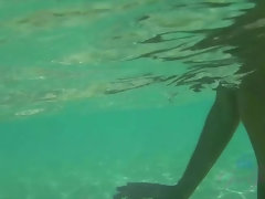 Enthousiasteling, Strand, Bruinharig, Sperma in mond, Sperma in gezicht, Orgasme, Klein, Gezichtspunt