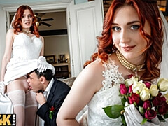18, 結婚, チェコ, ドレス, ハードコア, Hd, 赤毛, 結婚式