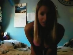 Amateur, Rubia, Universidad, Penetracion con dedos, Masturbación, Adolescente, Camara web