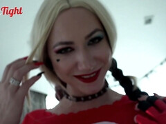 Transform into a Sexy Jocker Girlfriend with Big Tits and a Big Dick